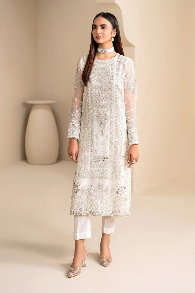 EMBROIDERED CHIFFON UNSTITCHED | Chantelle Barouque