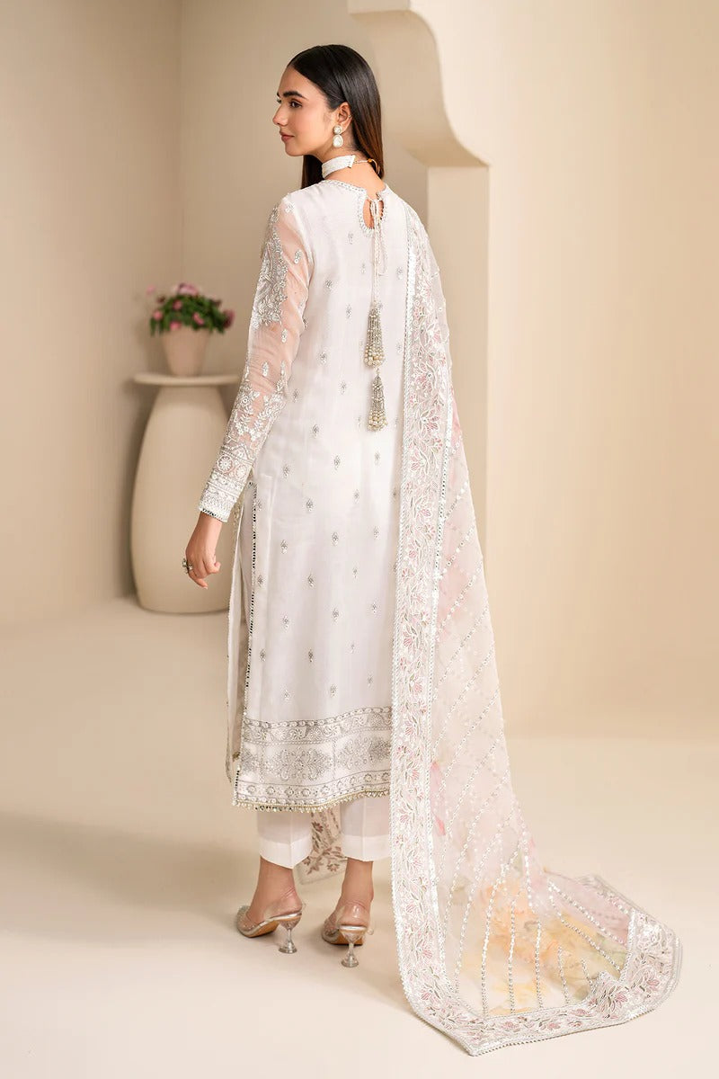 EMBROIDERED CHIFFON UNSTITCHED | Chantelle Barouque
